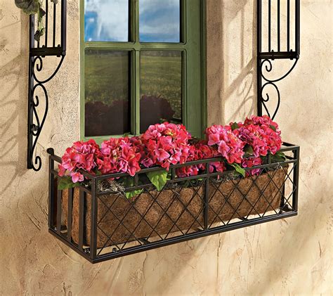 european style metal window box|European Window Box.